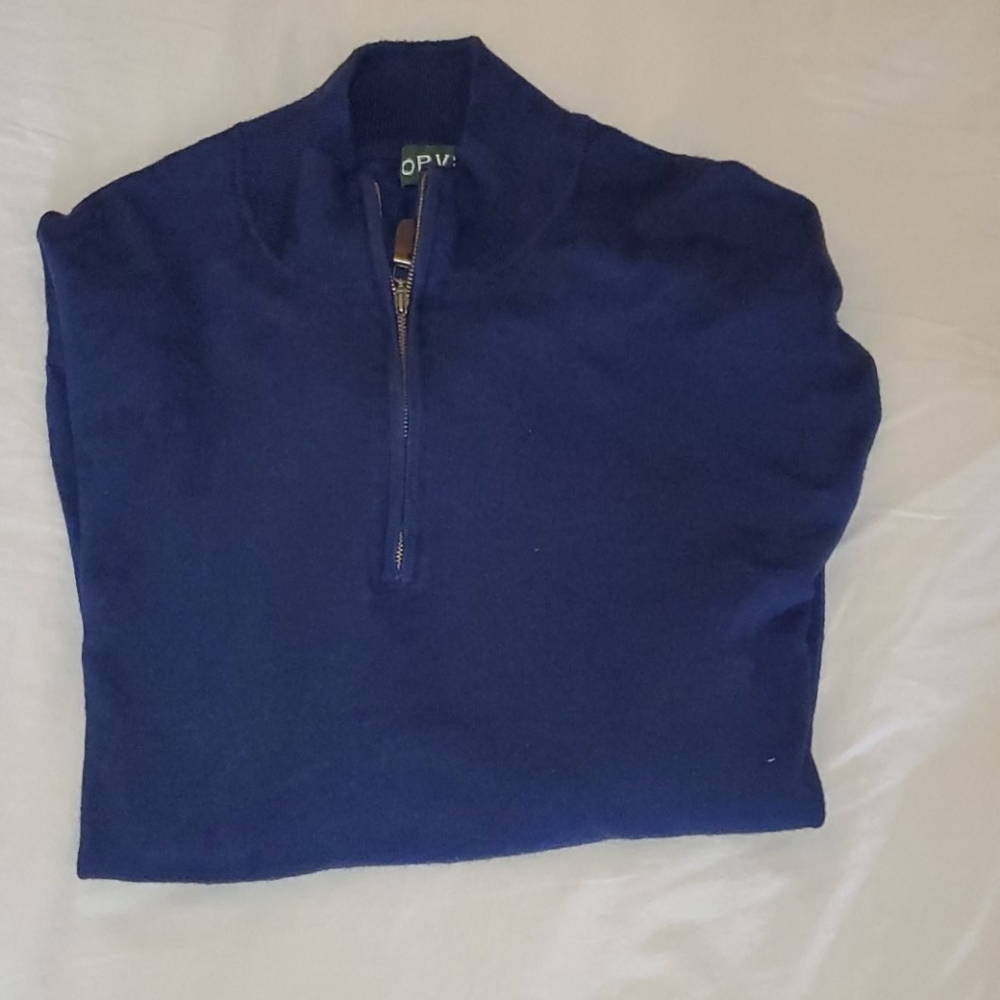 Orvis Mens 3/4 Zip Sweater
